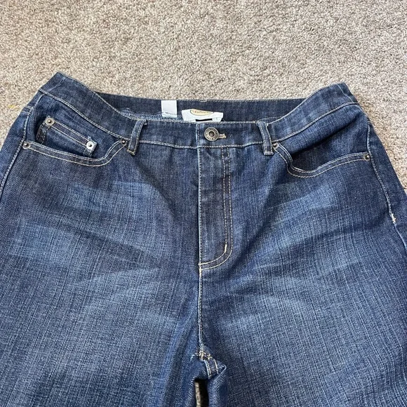 Talbots high rise straight leg jeans with stretch size 8 short - Picture 5 of 8